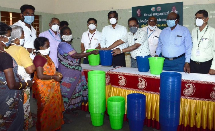 சேலம் மாநகராட்சிகுடிசைப் பகுதிகளை தூய்மையாக பராமரிக்க தொண்டு நிறுவனங்கள், வணிக நிறுவனங்கள் முன்வர வேண்டும்